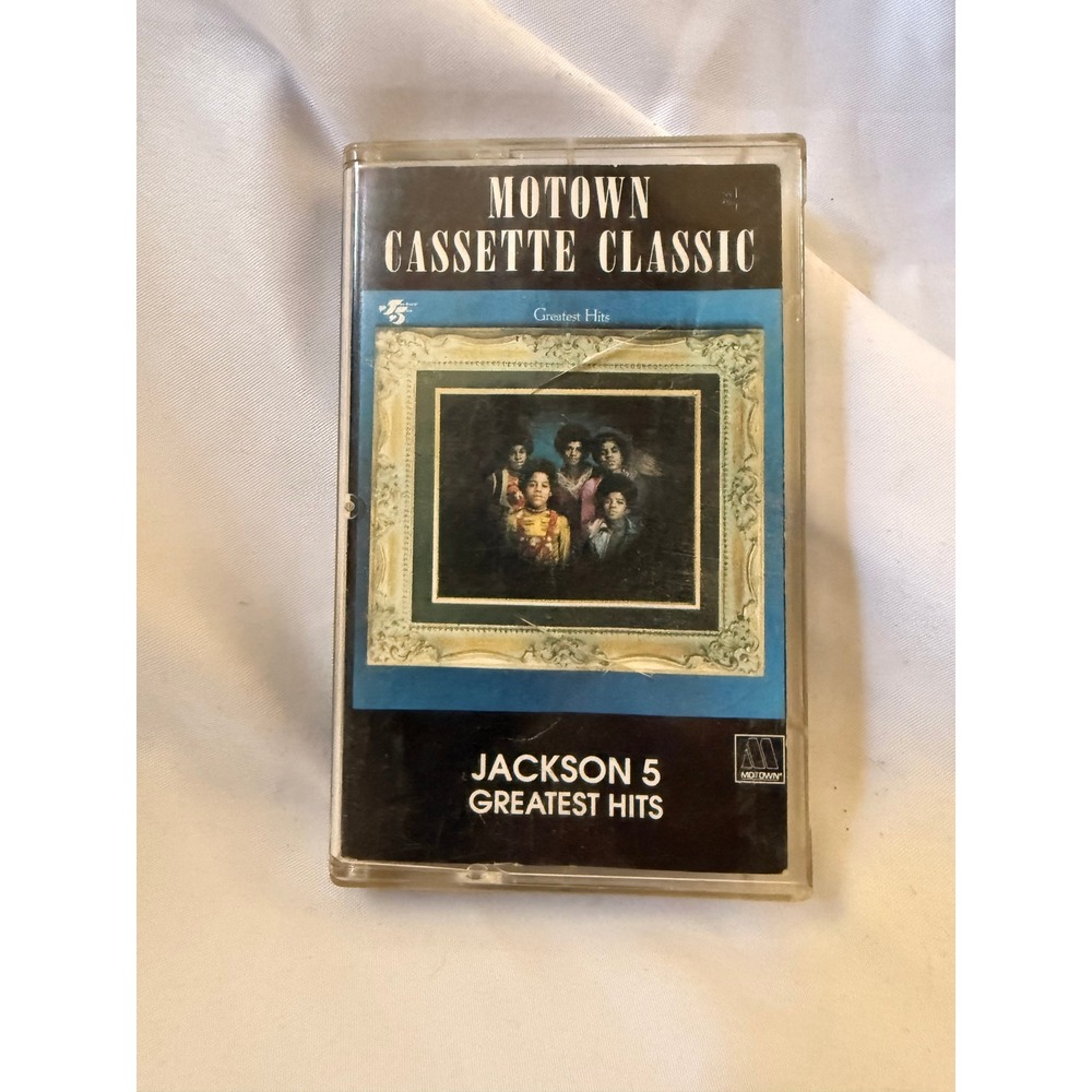 Untested Jackson 5 Greatest Hits Motown Cassette Classic Tape